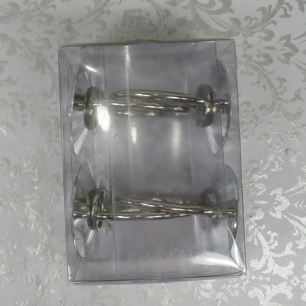 Cloth Napkin Holder Set Of 4 NIB